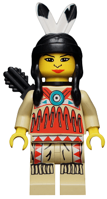 LEGO Indian 4 (ww018) minifigure