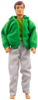 LEGO Scala Doll Male Adult (Christian in 3119 Outfit) (x30a) LEGO Minifigure