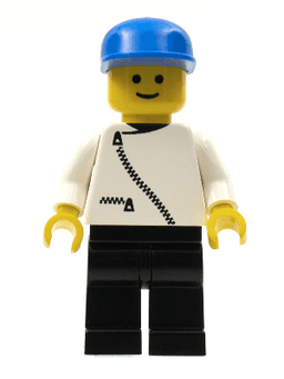 LEGO Jacket with Zipper (zip017) minifigure