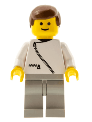 LEGO Jacket with Zipper (zip029) Town / City Minifigure