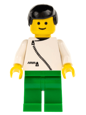 LEGO Jacket with Zipper (zip035) Town / City Minifigure