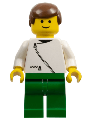 LEGO Jacket with Zipper (zip046) Town / City Minifigure