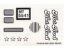 Sticker Sheet for Set 10151 - (170155)