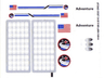 Sticker Sheet for Set 10213 - (91551/4587125)