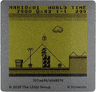 Plastic Lenticular Game Boy Screen with Nintendo Super Mario Land Pattern