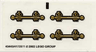 Sticker Sheet for Set 1381 - (43443/4172511)
