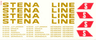 Sticker Sheet for Set 1548 - Tan Letter Version - (165285)
