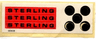 Sticker Sheet for Set 1550 - (003429)