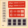 Sticker Sheet for Set 164 - (4757)
