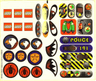 Sticker Sheet for Set 2909 - (22989/4141918)