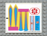 Sticker Sheet for Set 3151 - (22957/4141450)