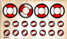 Sticker Sheet for Set 369 - (004632)
