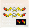 Sticker Sheet for Set 4020 - (197885)