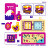 Sticker Sheet for Set 41122 - International Version - (25768/6142692)