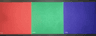 Paper Camera Test Card - Red, Blue, and Green (Set 9731)