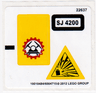 Sticker Sheet for Set 4200 - (10010484/6004715)