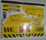 Sticker Sheet for Set 42121 - (72184/6323407)