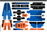 Sticker Sheet for Set 42141, Sheet 2, First Version - (10100113/6401192)