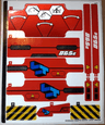 Sticker Sheet for Set 42144 - (10080233/6362712)