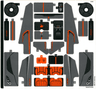 Sticker Sheet for Set 42173 - (10105329/6462842)
