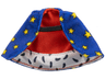 Duplo Wear Cloth Cape with Blue Wizard and Red and White King Sides Pattern