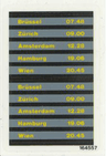 Sticker Sheet for Set 4558, Sheet 2, European Cities - (164557)