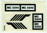 Sticker Sheet for Set 5510 - (197905)