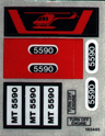 Sticker Sheet for Set 5590 - (193445)