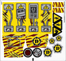 Sticker Sheet for Set 5887 - (74418/4656731)