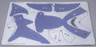 Plastic Skin Shark Sheet 2 of 2 for Set 81001-1
