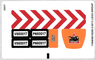 Sticker Sheet for Set 60017 - (11846/6018200)