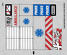 Sticker Sheet for Set 60023, Sheet 2, Transparent Background Version - (14082/6035463)