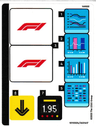 Sticker Sheet for Set 60443 - (10110504/6521417)