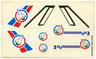 Sticker Sheet for Set 6544, Sheet 1 - (169655)