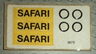 Sticker Sheet for Set 699-1 - (3673)