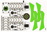 Sticker Sheet for Set 70132 - International Version - (16355/6058286)