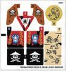 Sticker Sheet for Set 70604 - International Version - (10024476/6133016)