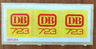 Sticker Sheet for Set 723-2 - (004284)