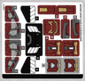 Sticker Sheet for Set 76104 - (38357/6224272)