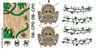 Sticker Sheet for Set 7623 - (62507/4523185)
