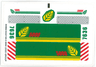 Sticker Sheet for Set 7636 - (84966/4542158)