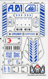 Sticker Sheet for Set 7700 - (54907/4286397)