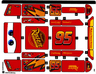 Sticker Sheet for Set 77255 - (10115855/6585752)