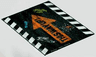 Paper Cardboard Ramp with White Curbs and Orange Arrow with 'THIS WAY UP!' Pattern for Set 8167 (84612/4540616)