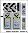 Sticker Sheet for Set 8189 - (89289/4571134)