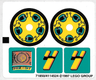 Sticker Sheet for Set 8257, Sheet 1 - (71850/4114524)