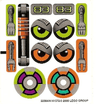 Sticker Sheet for Set 8307 - (22984/4141572)
