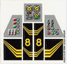 Sticker Sheet for Set 8425 - (4100330)