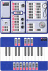 Code Pilot Barcode Sheet, laminated, 2 sided (paper size A3)