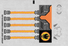 Sticker Sheet for Set 8635, Sheet 2 - (63719/4530000)